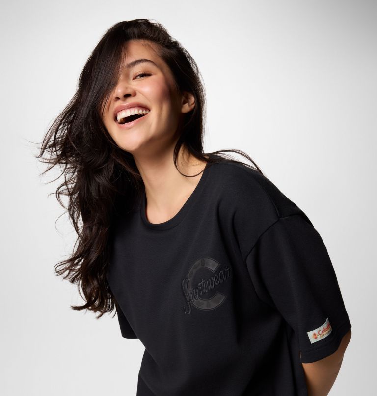 Camiseta estampada Wallowa unisex, Color: Black, Seashells, image 6