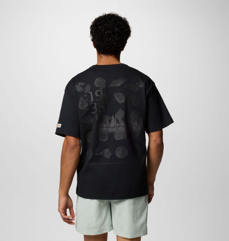 Camiseta estampada Wallowa unisex, Color: Black, Seashells, image 9