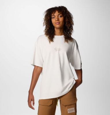 Unisex Wallowa Graphic T-Shirt, Color: Sea Salt, image 15