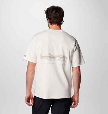 Unisex Wallowa Graphic T-Shirt, Color: Sea Salt, image 16