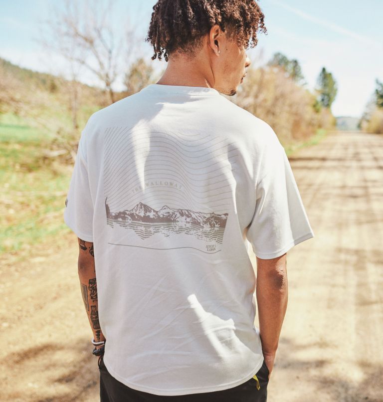 Camiseta estampada Wallowa unisex, Color: Sea Salt, image 12