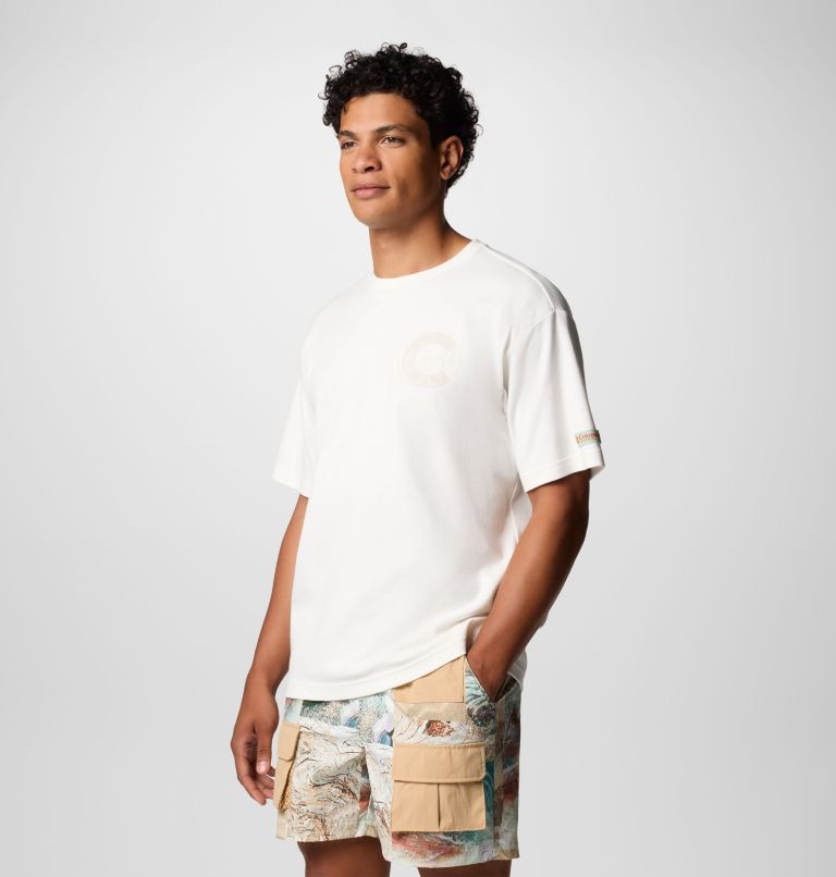 Camiseta estampada Wallowa unisex, Color: Sea Salt, Seashells, image 5