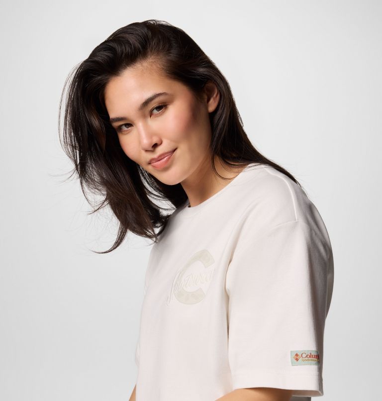 Camiseta estampada Wallowa unisex, Color: Sea Salt, Seashells, image 6