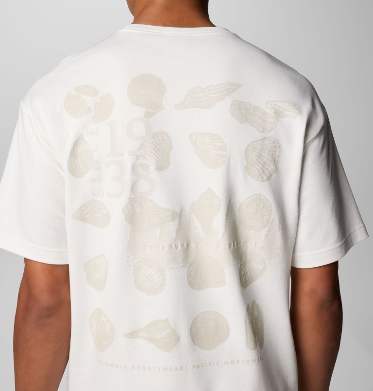 Camiseta estampada Wallowa unisex, Color: Sea Salt, Seashells, image 7