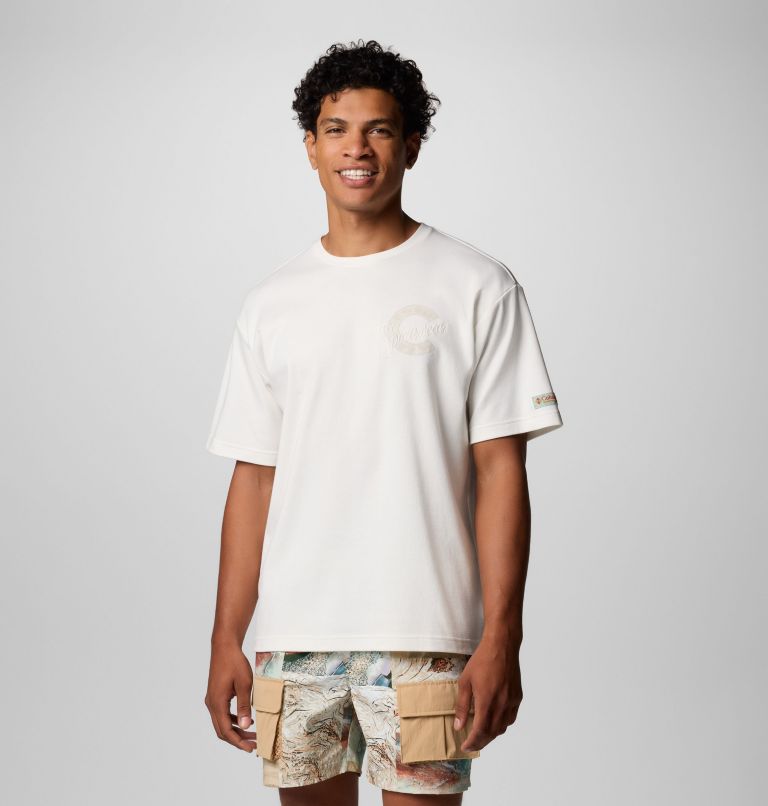 Camiseta estampada Wallowa unisex, Color: Sea Salt, Seashells, image 1