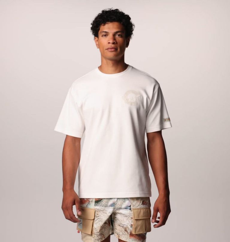 Camiseta estampada Wallowa unisex, Color: Sea Salt, Seashells
