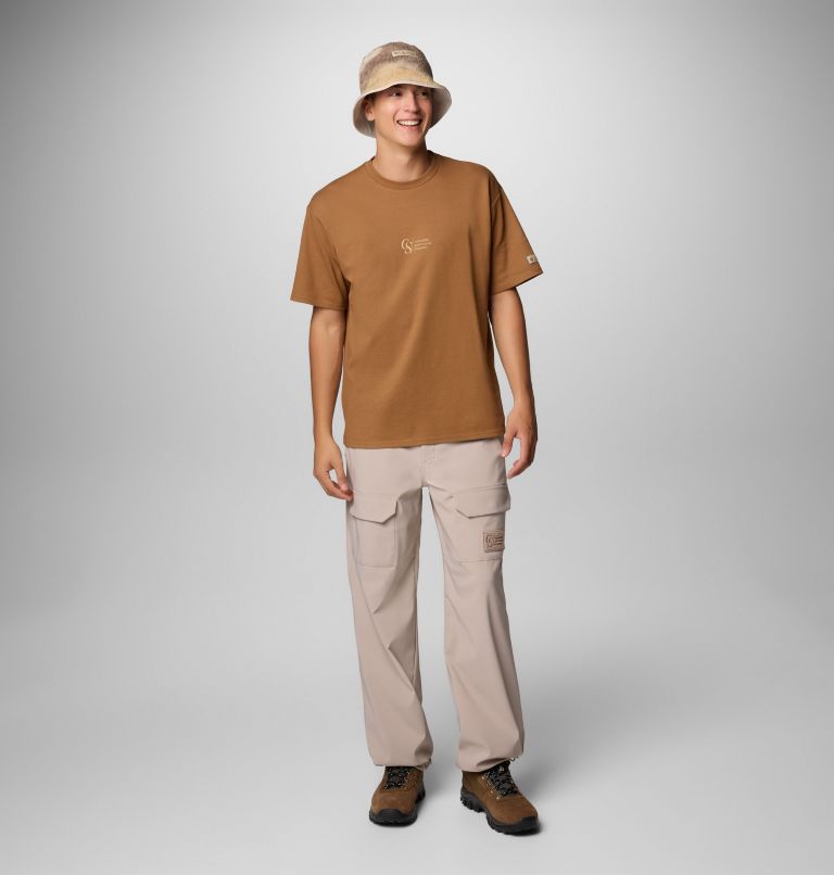 Unisex Wallowa Graphic T-Shirt, Color: Camel Brown, image 11