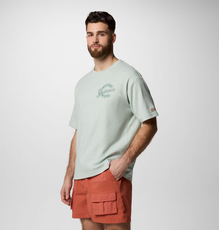 T-shirt stampata Wallowa unisex, Color: Cool Green, Seashells, image 5