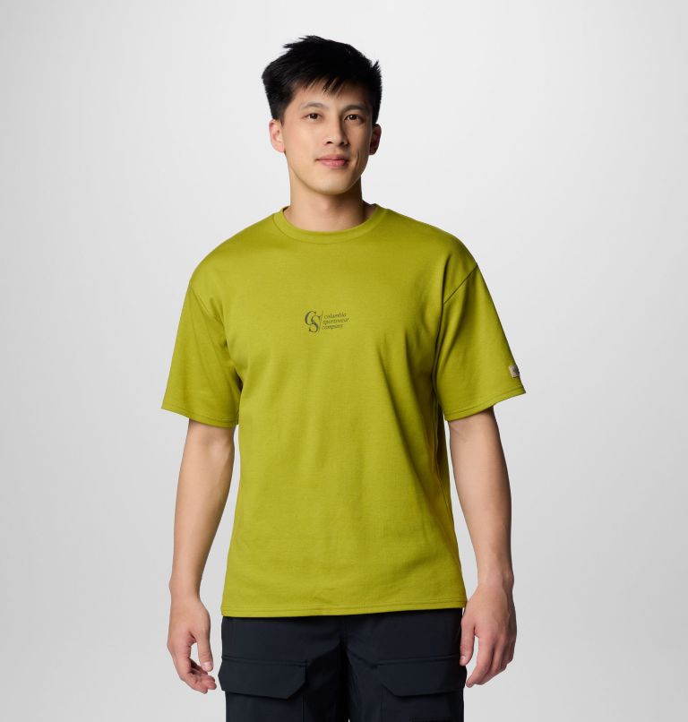 Unisex Wallowa Graphic T-Shirt, Color: Python Green, image 2