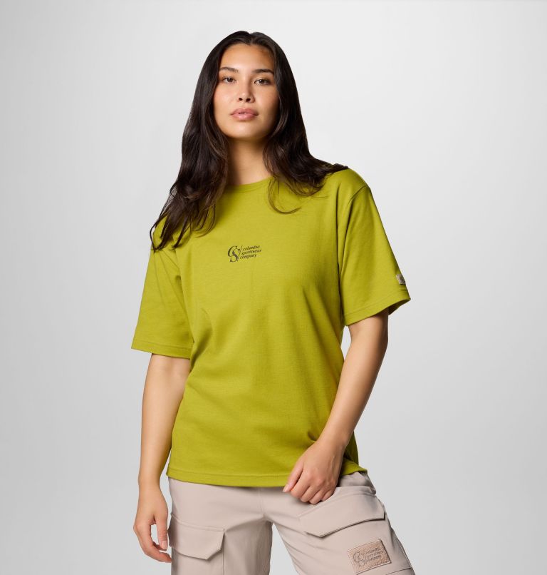 Unisex Wallowa Graphic T-Shirt, Color: Python Green, image 3