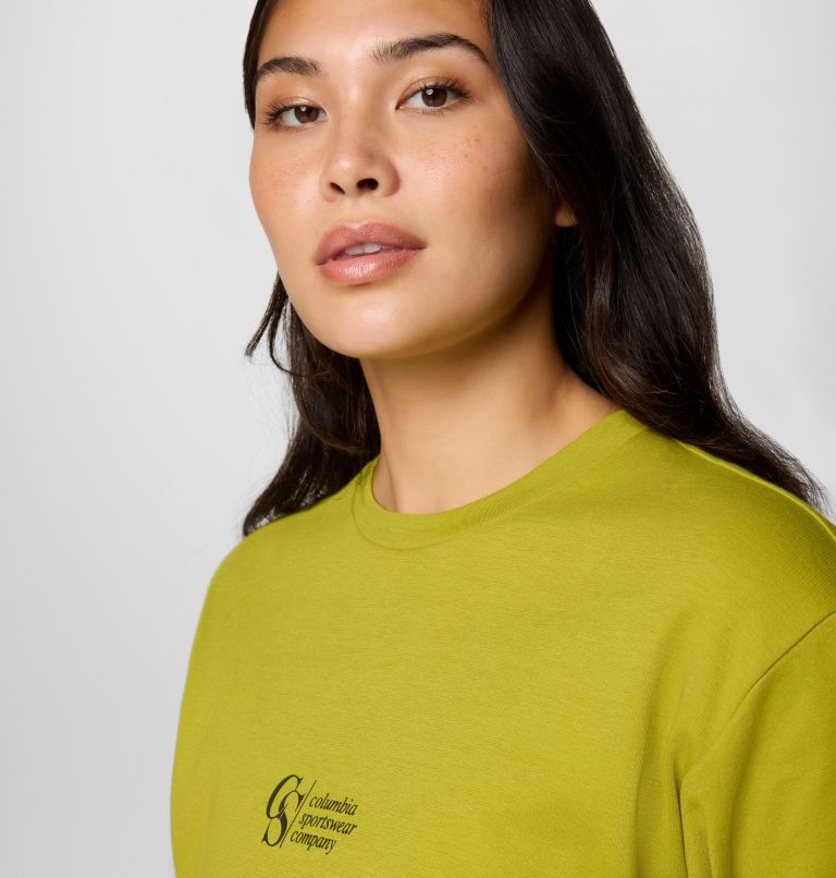 Unisex Wallowa Graphic T-Shirt, Color: Python Green, image 6