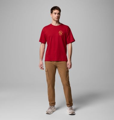 CSC Heritage Graphic Tee, Color: Red Dahlia Heritage Mini, image 6