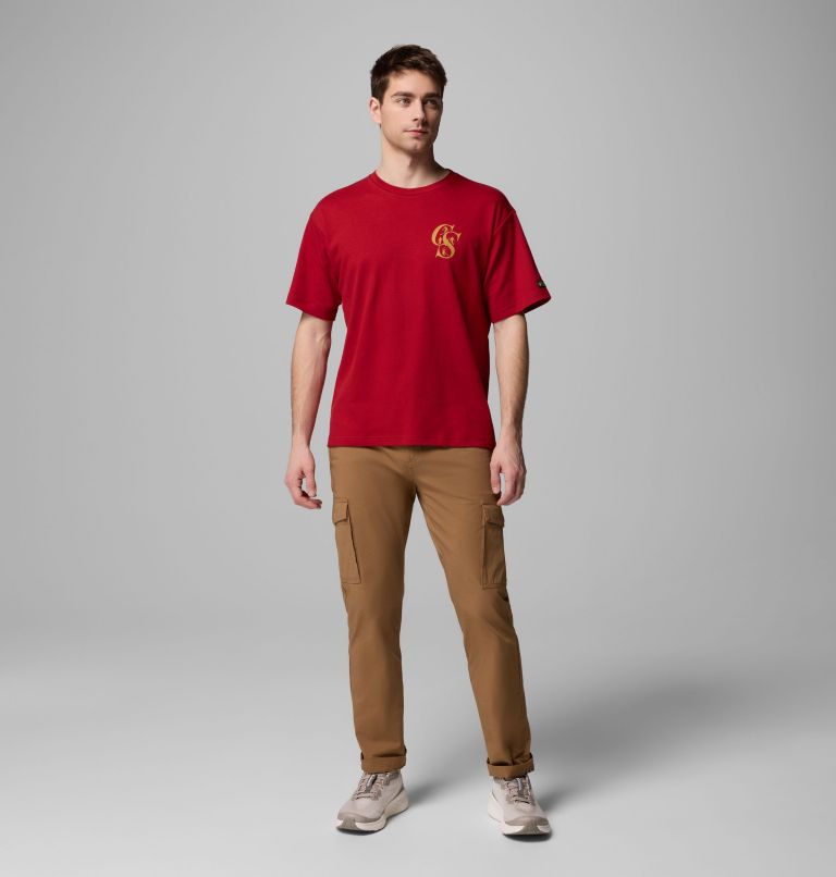 CSC Heritage Graphic T-Shirt, Color: Red Dahlia Heritage Mini, image 2
