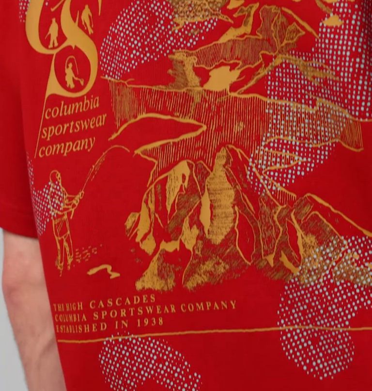 CSC Heritage Graphic T-Shirt, Color: Red Dahlia Heritage Mini