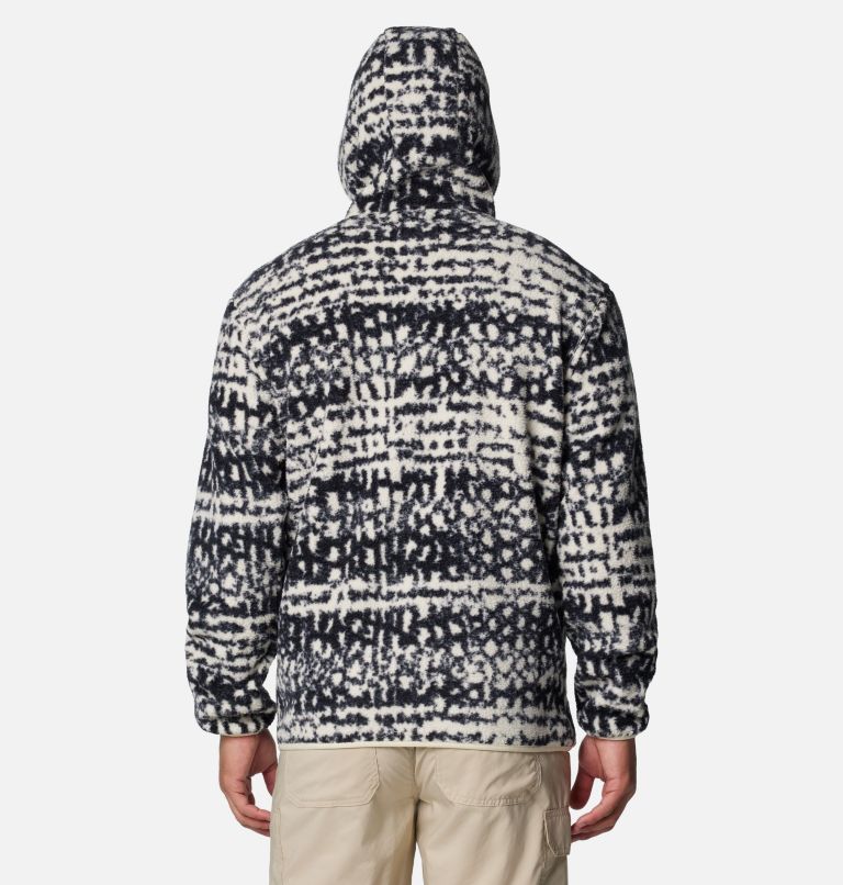 Men's Helvetia Hoodie, Color: Black Stippled Stripe, image 2