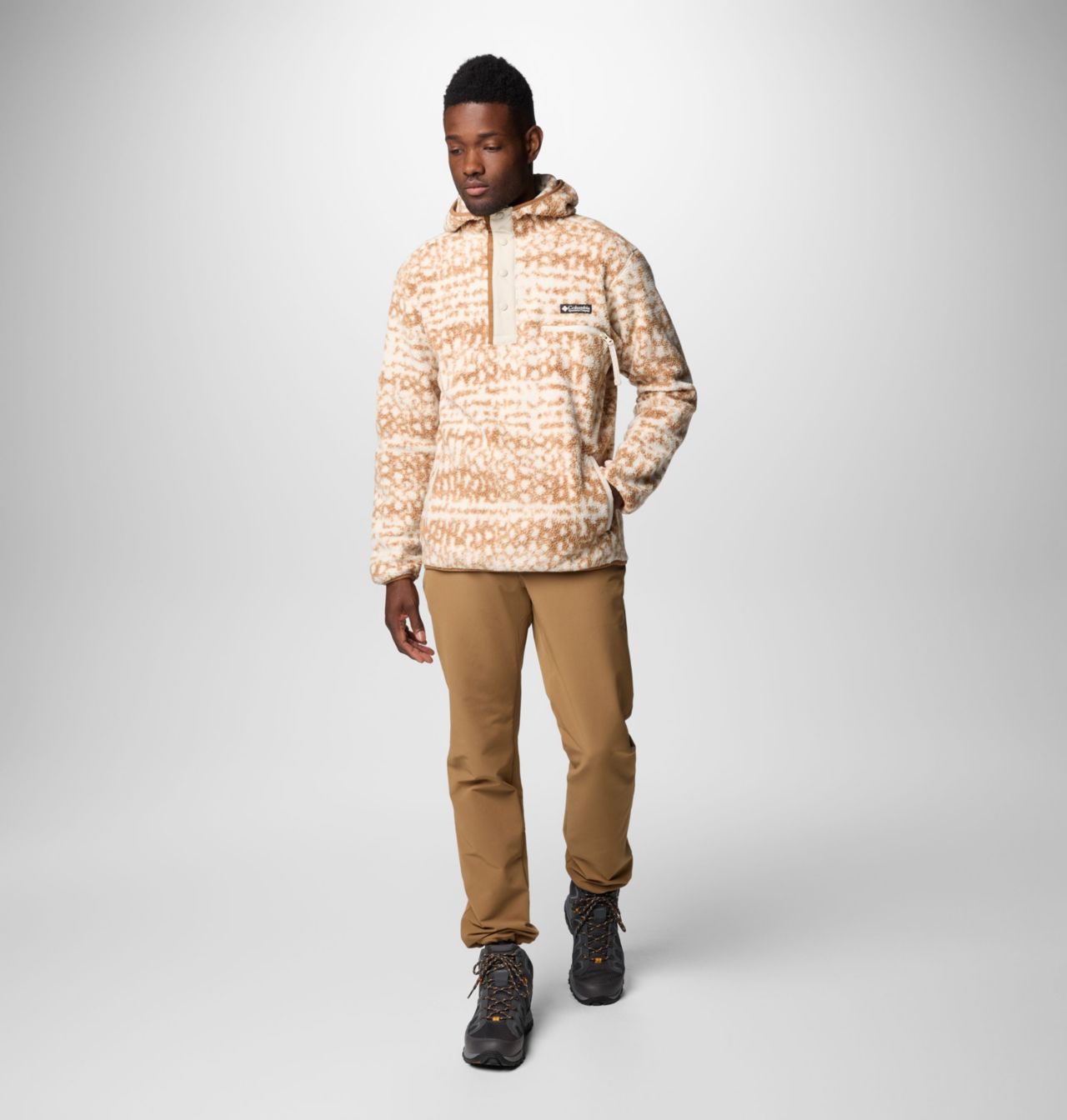 Men's Helvetia™ II Printed Fleece Hoodie 4