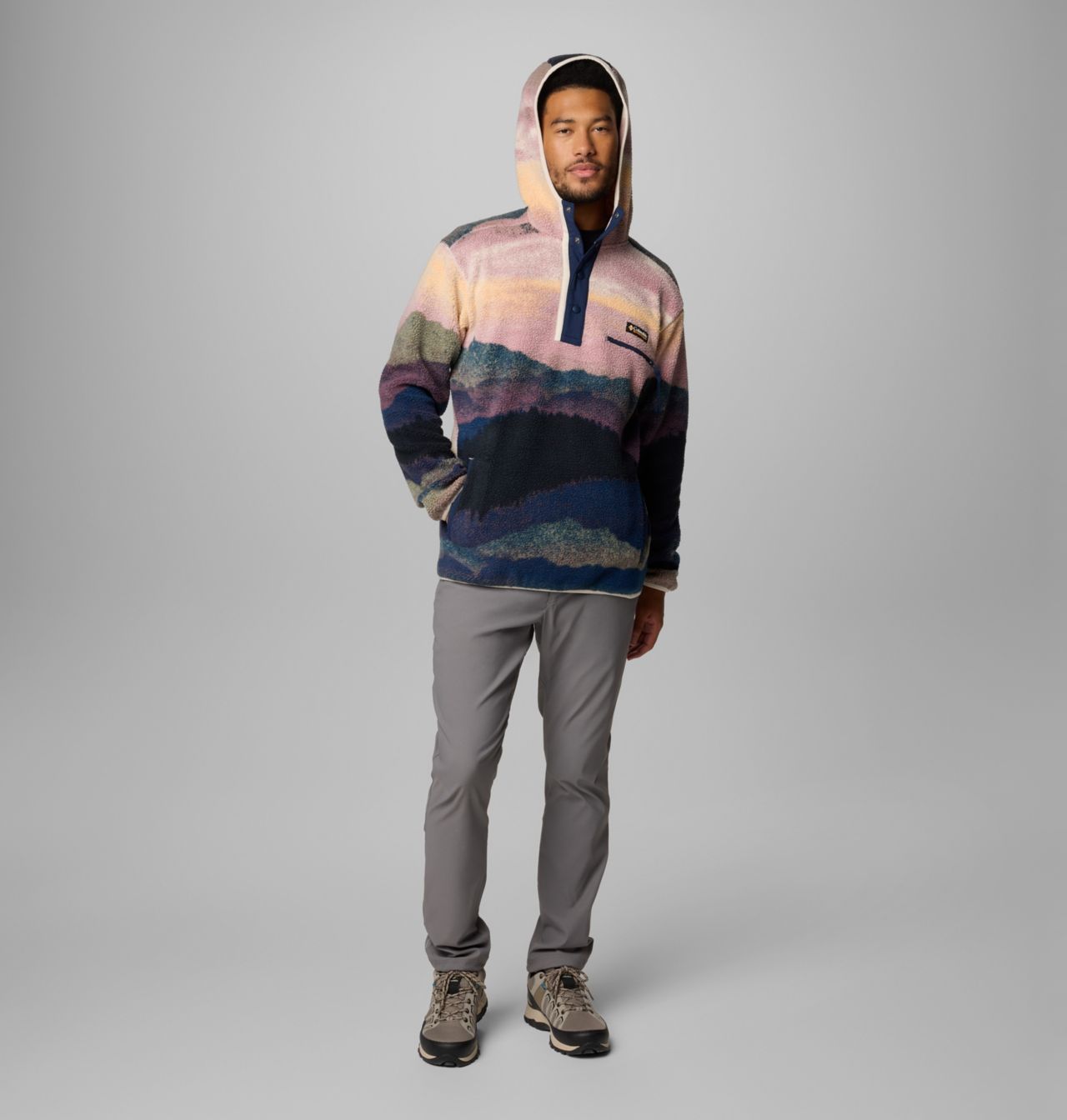 Men's Helvetia™ II Printed Fleece Hoodie 4