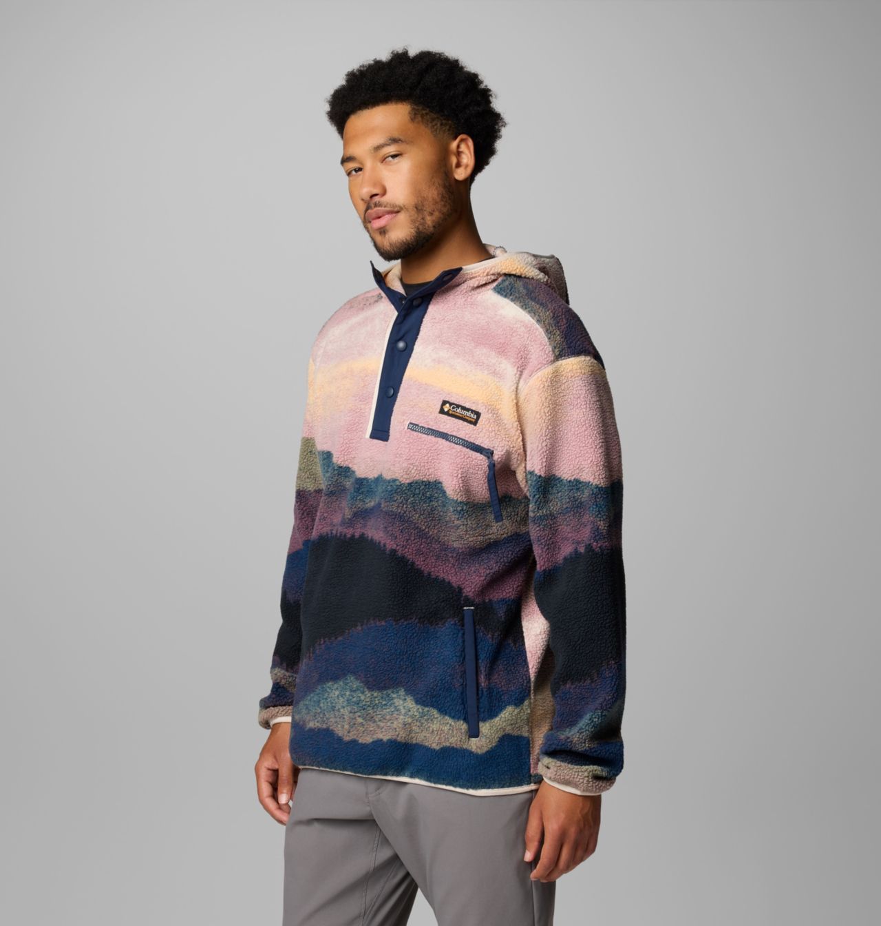 Men's Helvetia™ II Printed Fleece Hoodie 5