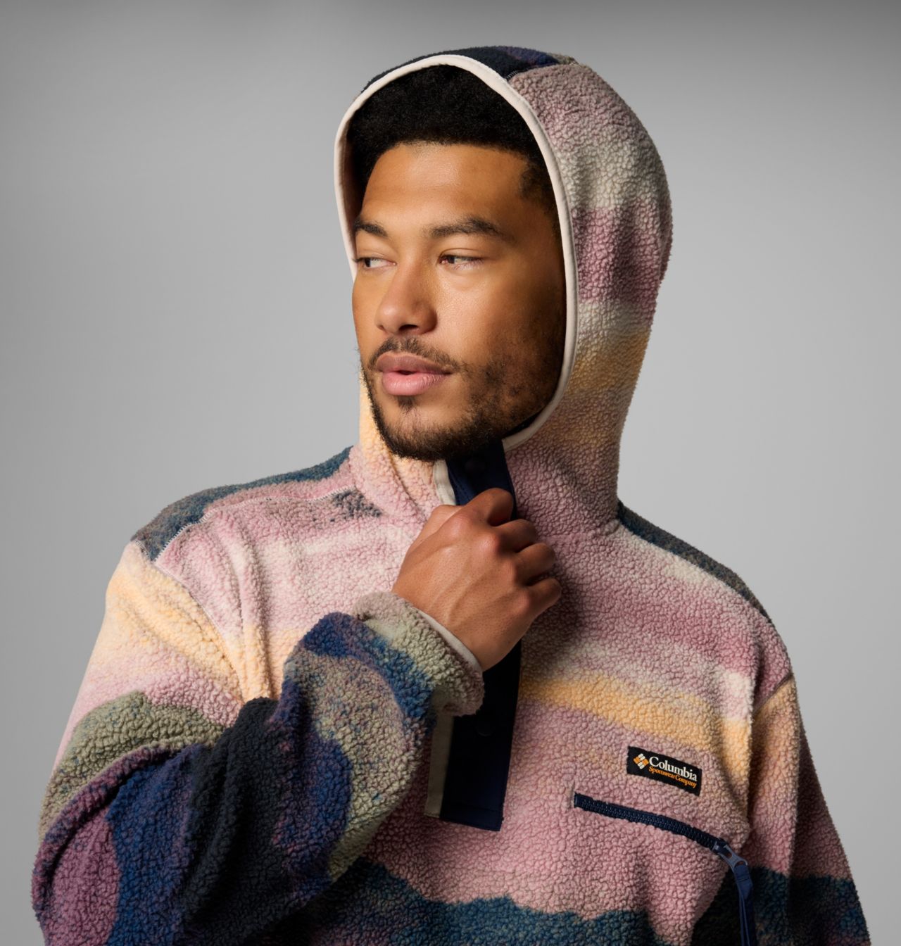 Men's Helvetia™ II Printed Fleece Hoodie 6