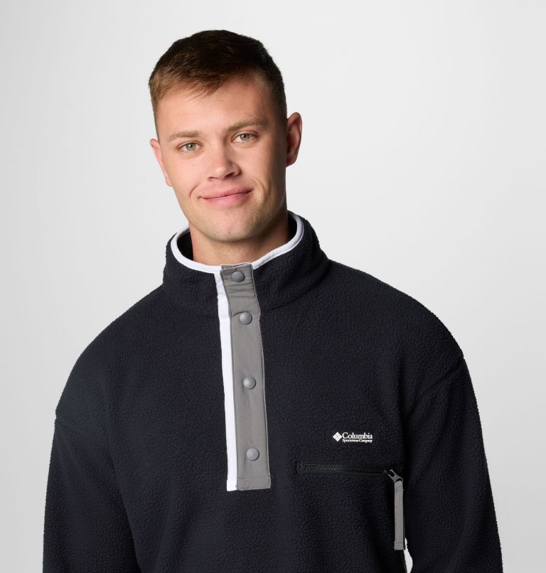 Helvetia Half Snap Fleece für Männer, Color: Black, image 5