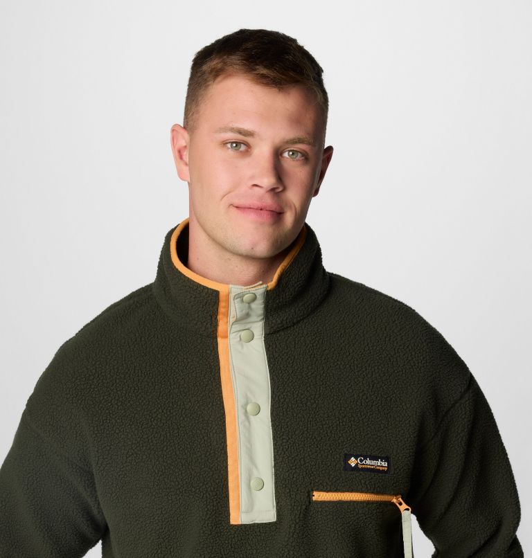Men's Helvetia Streetwear Fleece, Color: Greenscape, image 5