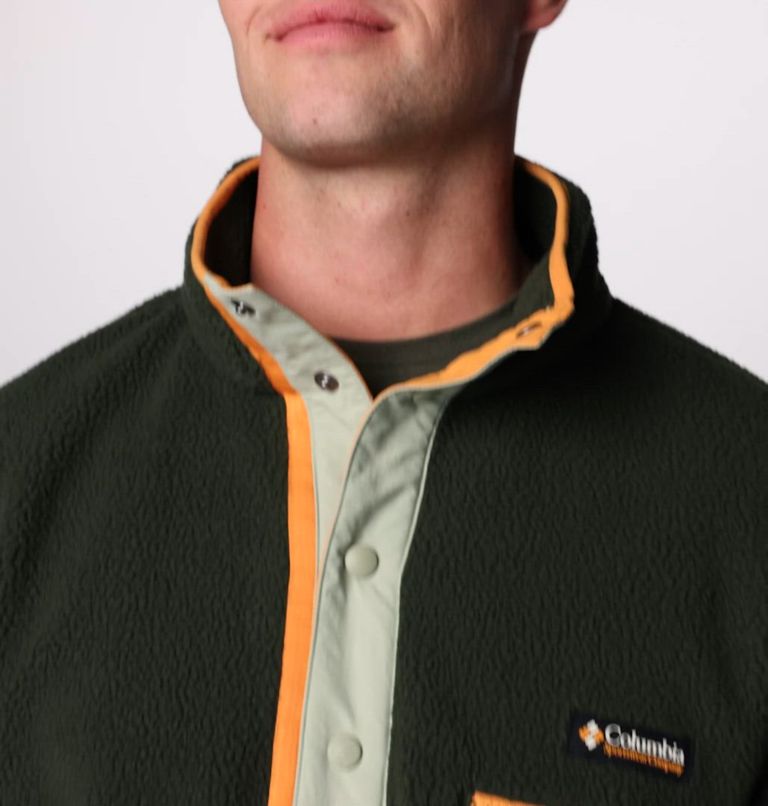 Men's Helvetia Streetwear Fleece, Color: Greenscape