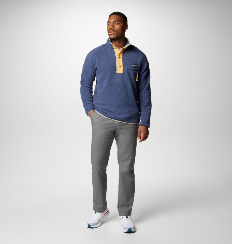 Helvetia II Half Snap Fleece, Color: Nocturnal, image 2