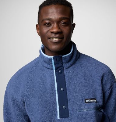 Helvetia Half Snap Fleece für Männer, Color: Dark Mountain, image 32