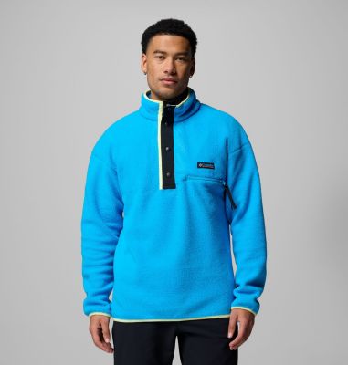Men's Helvetia Streetwear Fleece, Color: Compass Blue, image 3