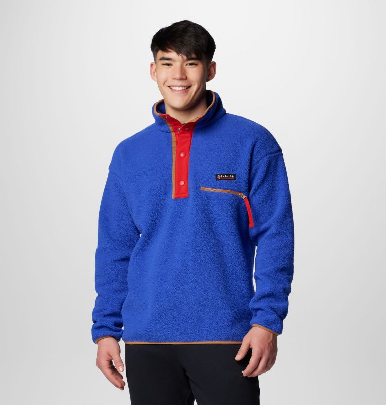 Men's Helvetia Streetwear Fleece, Color: Clematis Blue, image 1