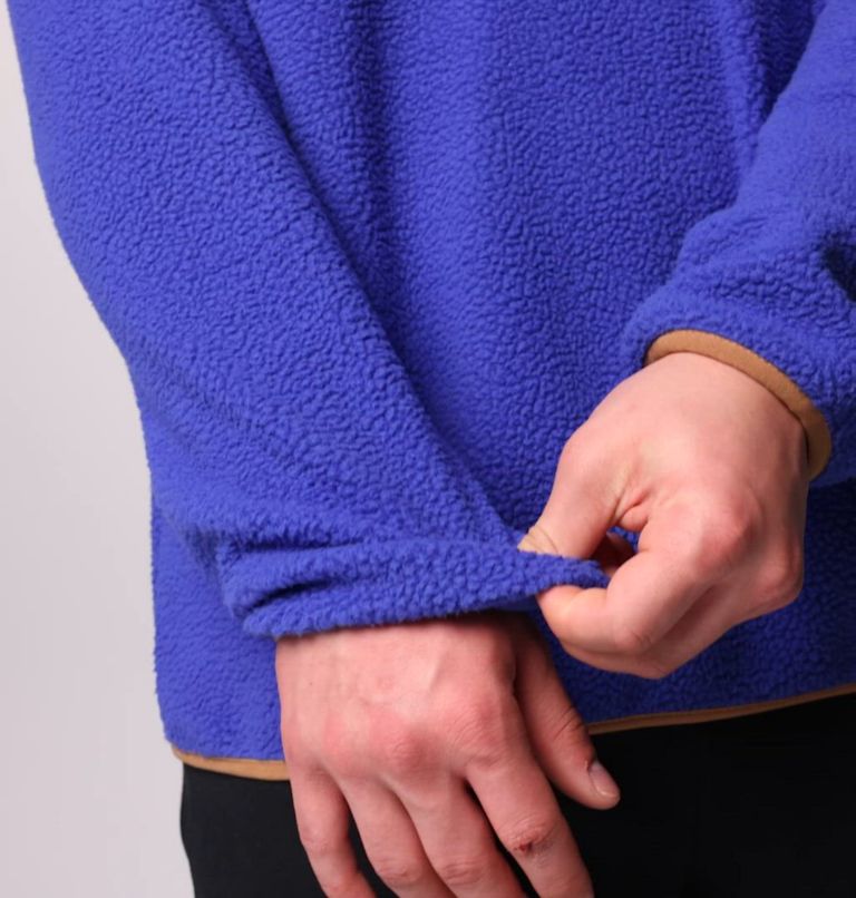 Men's Helvetia Streetwear Fleece, Color: Clematis Blue