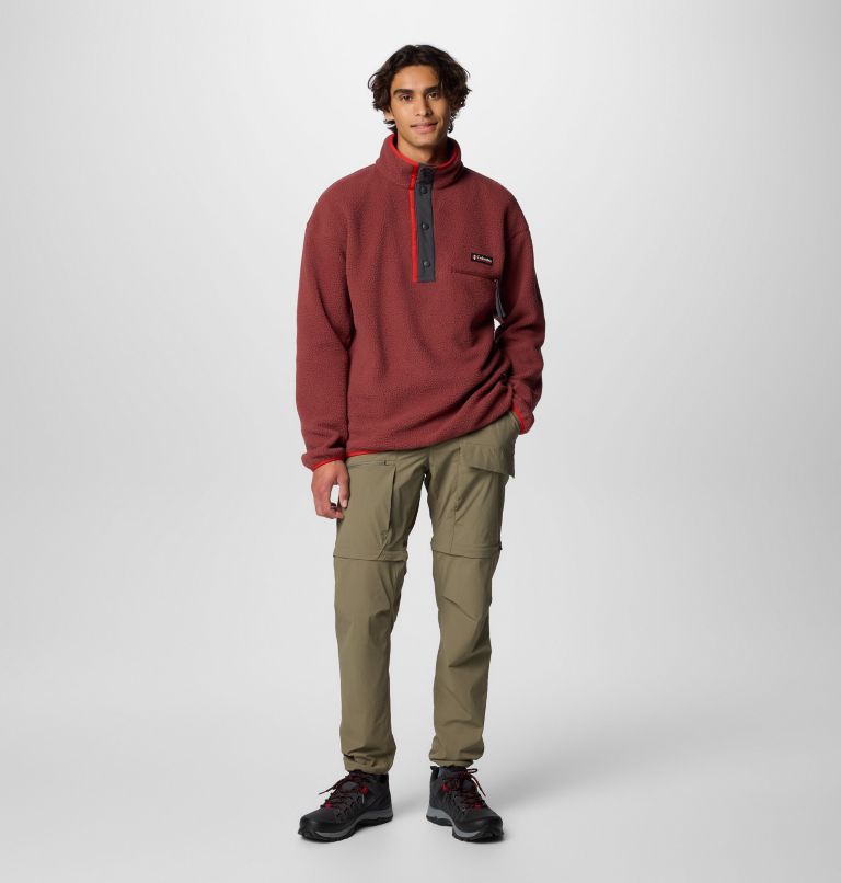Men's Helvetia Streetwear Fleece, Color: Spice, image 3