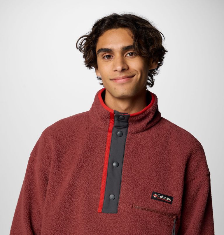 Men's Helvetia Streetwear Fleece, Color: Spice, image 5