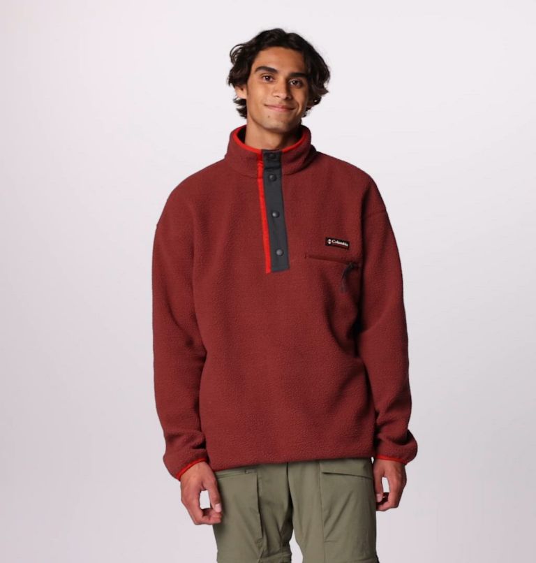 Men's Helvetia Streetwear Fleece, Color: Spice