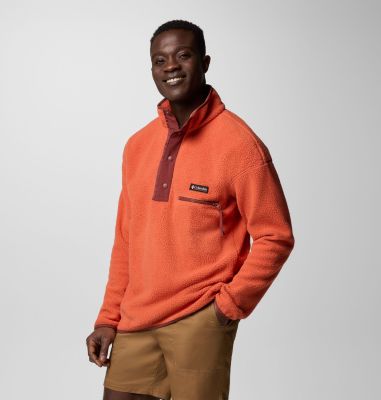 Helvetia Half Snap Fleece für Männer, Color: Tuscan, image 23