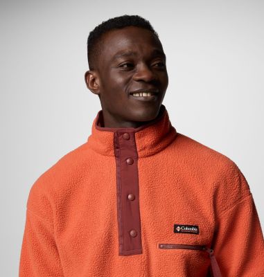 Helvetia Half Snap Fleece für Männer, Color: Tuscan, image 24