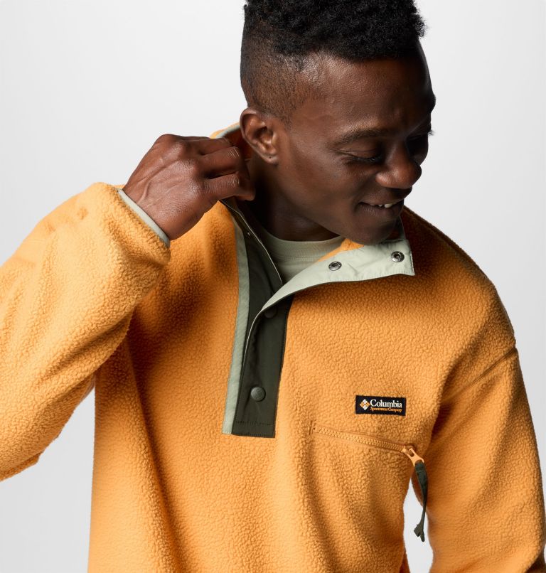 Men's Helvetia Streetwear Fleece, Color: Sunstone, image 5