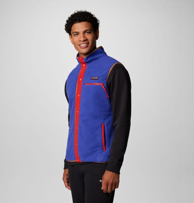 Men's Helvetia II Vest, Color: Clematis Blue, image 4