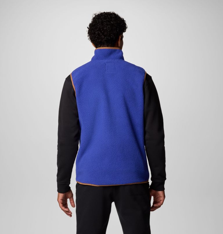 Men's Helvetia II Vest, Color: Clematis Blue, image 2