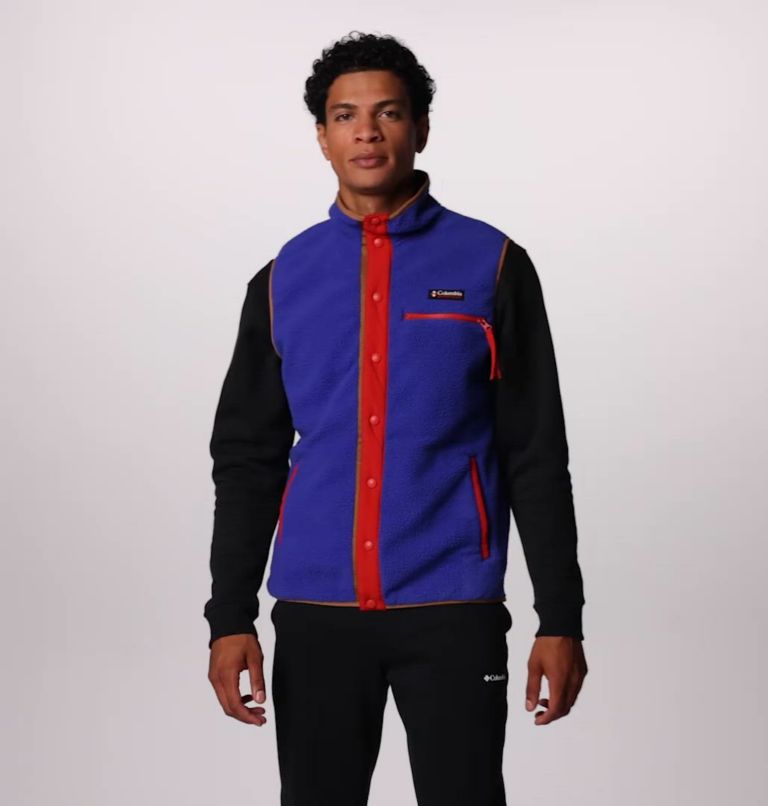 Men's Helvetia II Vest, Color: Clematis Blue