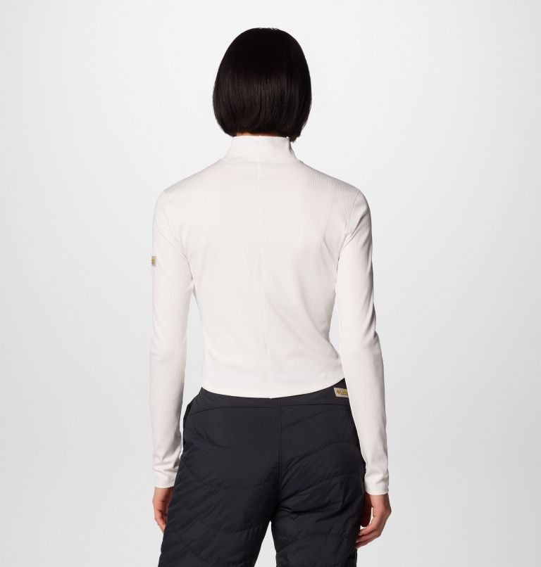 Maglia corta a manica lunga Wallowa da donna, Color: Sea Salt, image 2