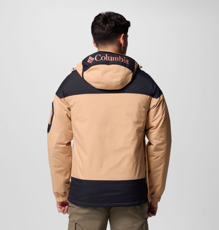 Men's Challenger II Pullover Anorak, Color: Canoe, Black, image 3