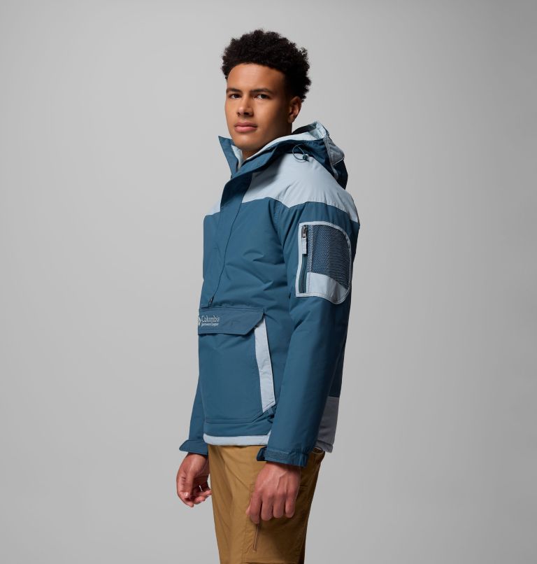 Men's Challenger II Pullover Anorak, Color: Everblue, Crushed Blue, image 4