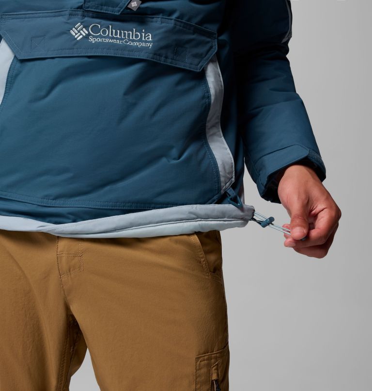 Men's Challenger II Pullover Anorak, Color: Everblue, Crushed Blue, image 9