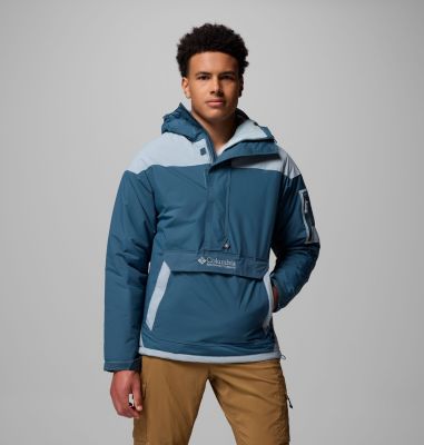 Men's Challenger II Insulated Pullover, Color: Everblue, Crushed Blue, image 7