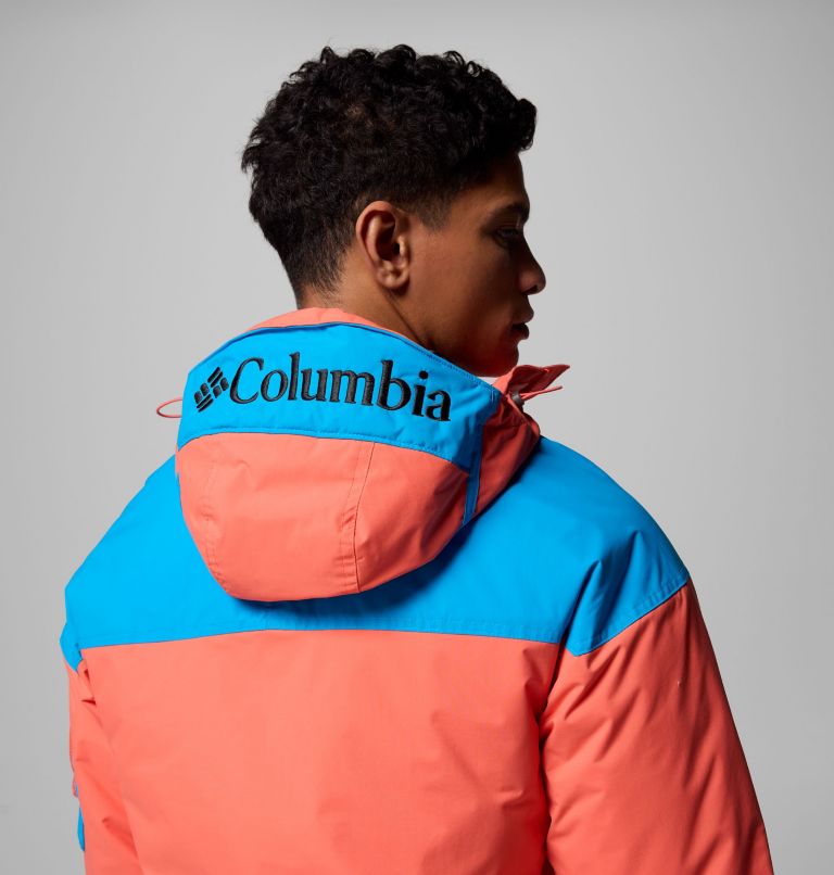 Men's Challenger II Insulated Pullover, Color: Zing, Compass Blue, image 10
