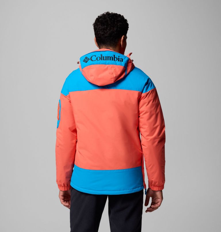 Men's Challenger II Insulated Pullover, Color: Zing, Compass Blue, image 3