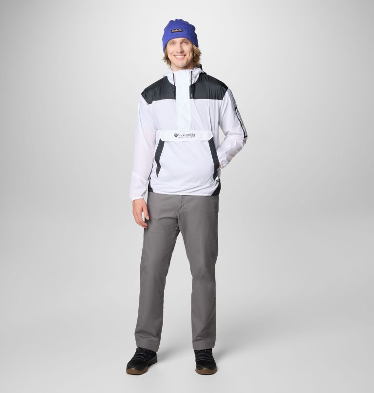 Cortavientos Challenger II para hombre, Color: White, Black, image 3