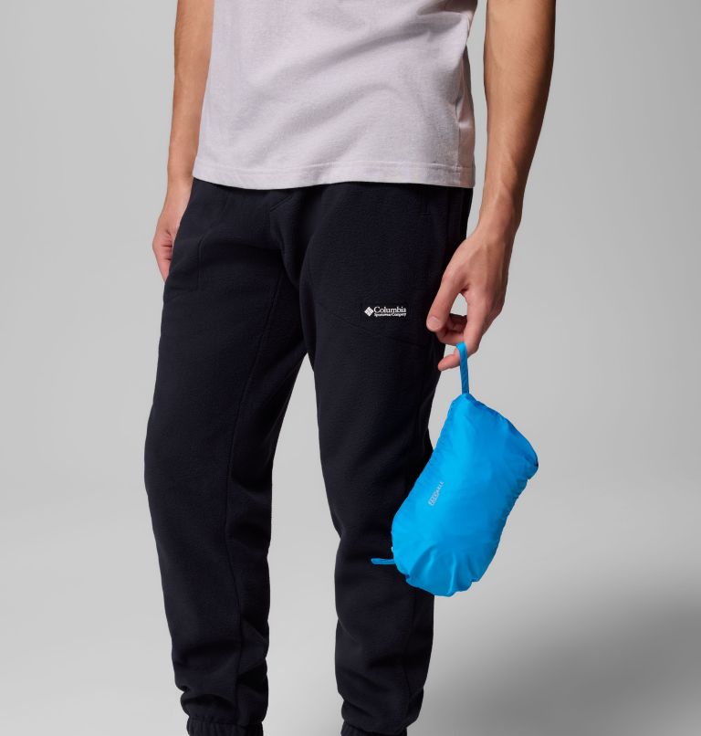 Men's Challenger II Pullover Windbreaker, Color: Compass Blue, Citron Haze, image 8