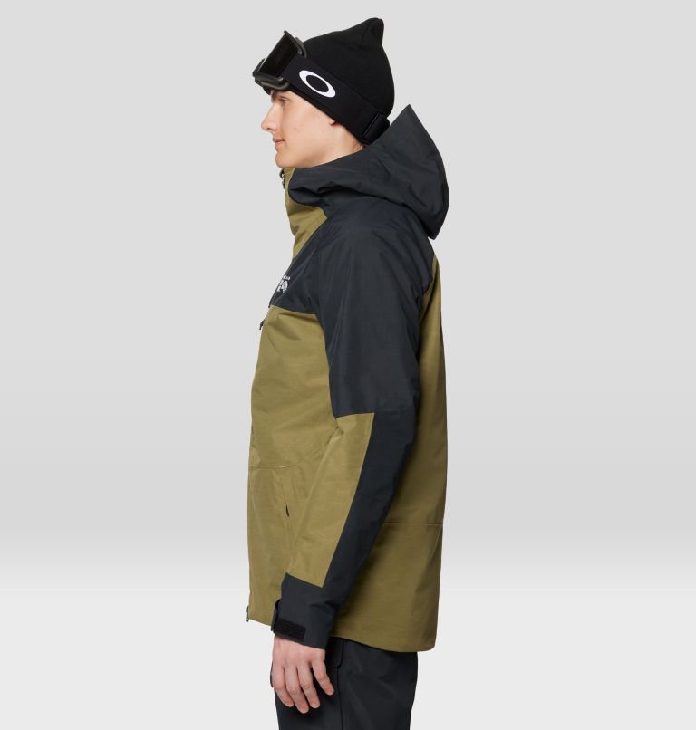 Men's Cloud Bank GORE-TEX Jacket, Color: Landslide, Black, image 3
